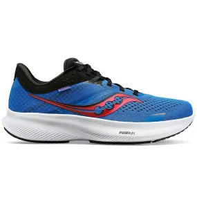 Men's Saucony Ride 16, Hydro/Black, 8.5 D Medium