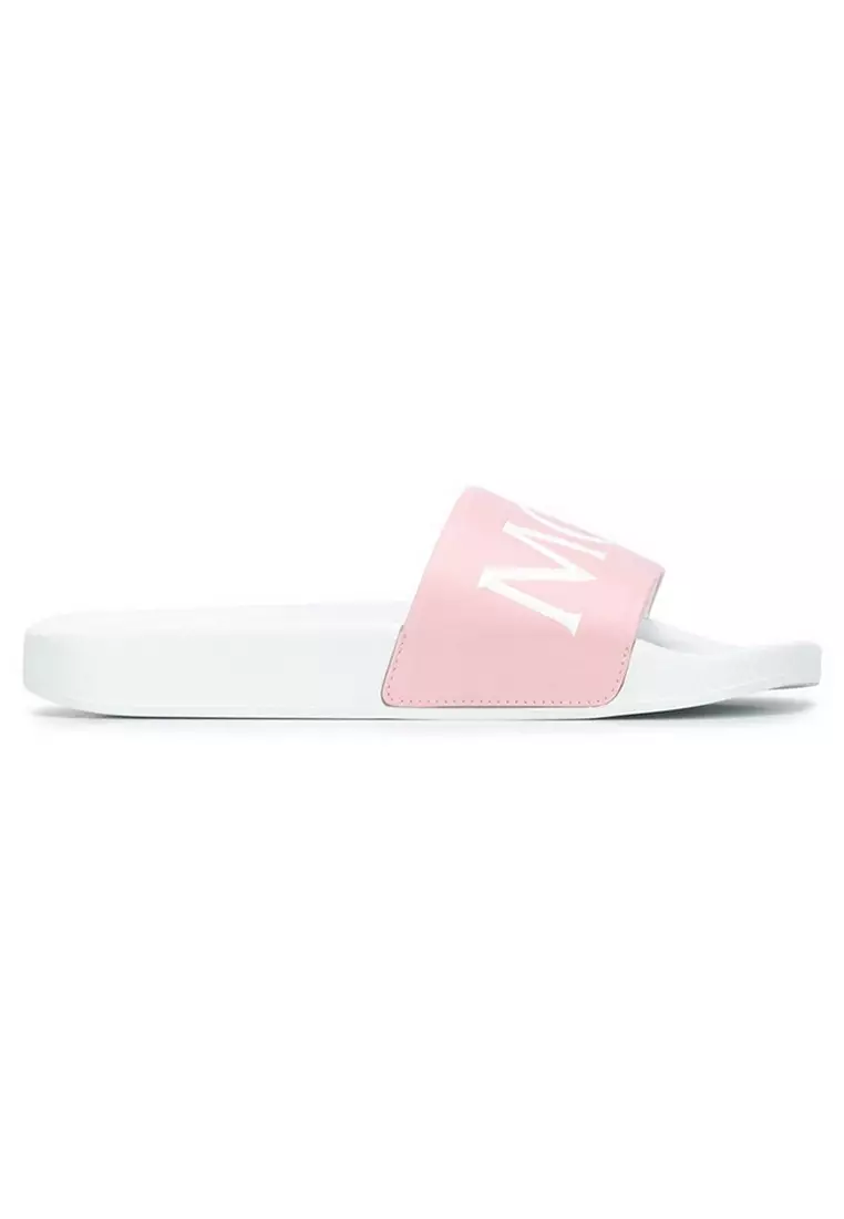 Moncler Moncler "Joleen" Women's Flip Flops in White/Pink