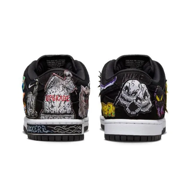 Neckface x Nike Dunk Low Pro SB (Black/ White/ Multi-Col...