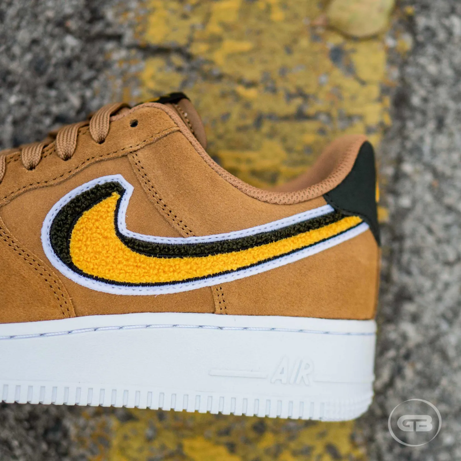 Nike Air Force 1 Low ''Chenille Swoosh Bronze''