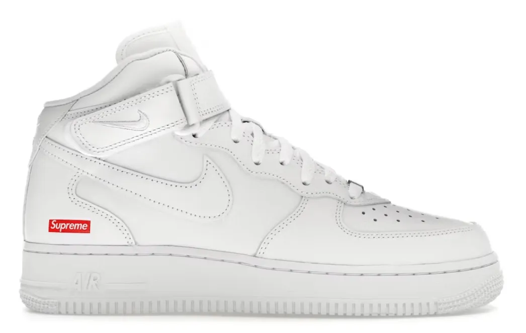 Nike Air Force 1 Mid Supreme White