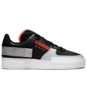 Nike Air Force 1 Type ''Black/Hyper Crimson''