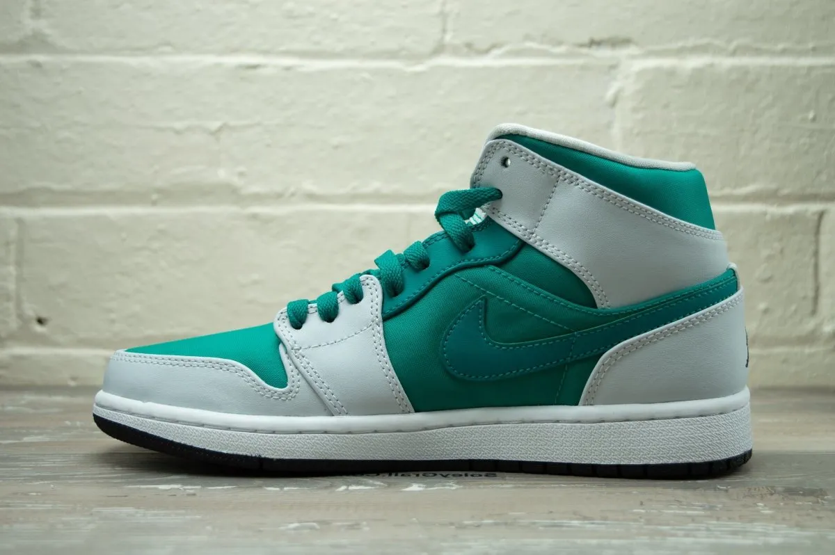 Nike Air Jordan 1 Mid Lush Teal 554724 306