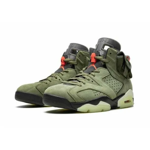 Nike Air Jordan 6 Travis Scott Olive Green