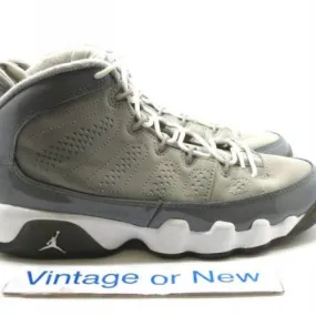 Nike Air Jordan IX 9 Cool Grey Retro GS 2012 sz 5.5Y