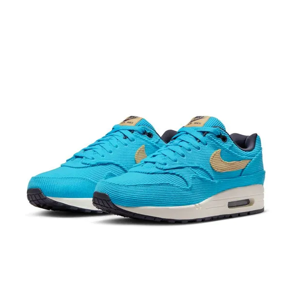 NIKE AIR MAX 1 PRM, BALTIC BLUE/SESAME-GRIDIRON-SAIL