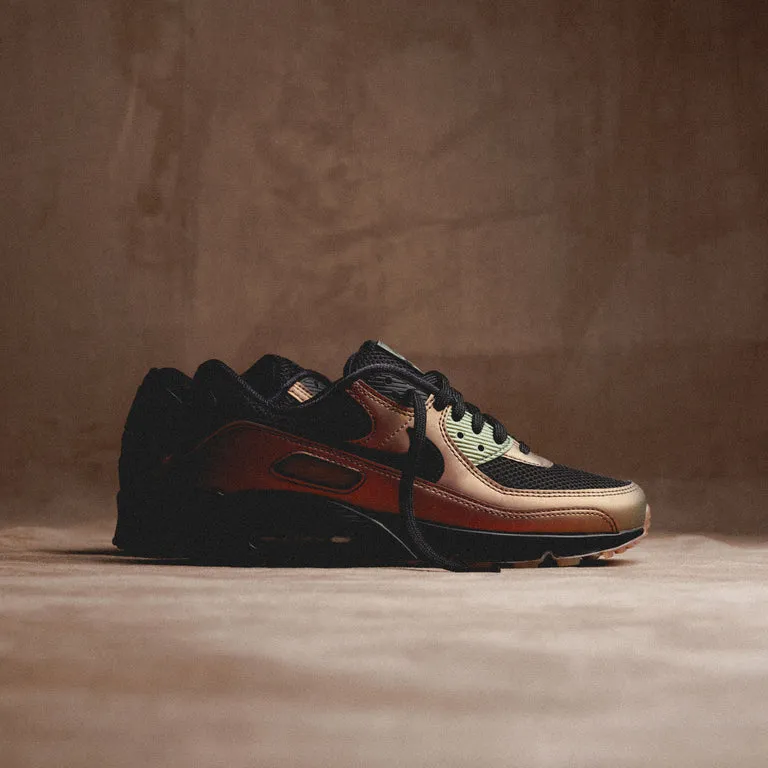 Nike Air Max 90 Black / Black / Dark Russet / Metallic Copper