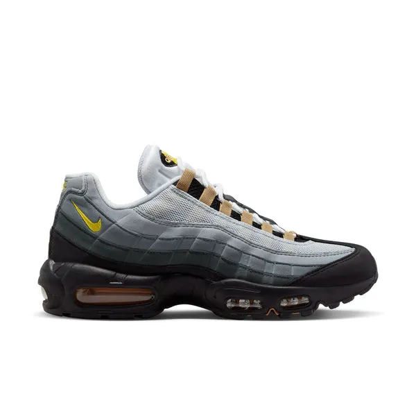 Nike Air Max 95, WHITE/YELLOW STRIKE-WOLF GREY-COOL GREY