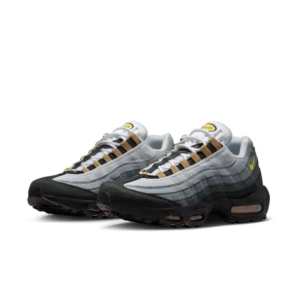 Nike Air Max 95, WHITE/YELLOW STRIKE-WOLF GREY-COOL GREY