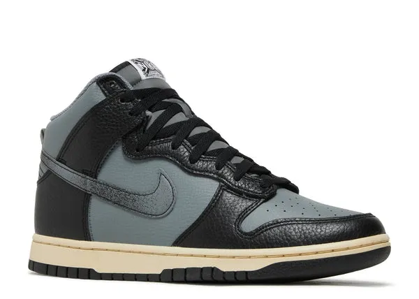 Nike Dunk High Retro Premium, SMOKE GREY/BLACK-BEACH-BLACK