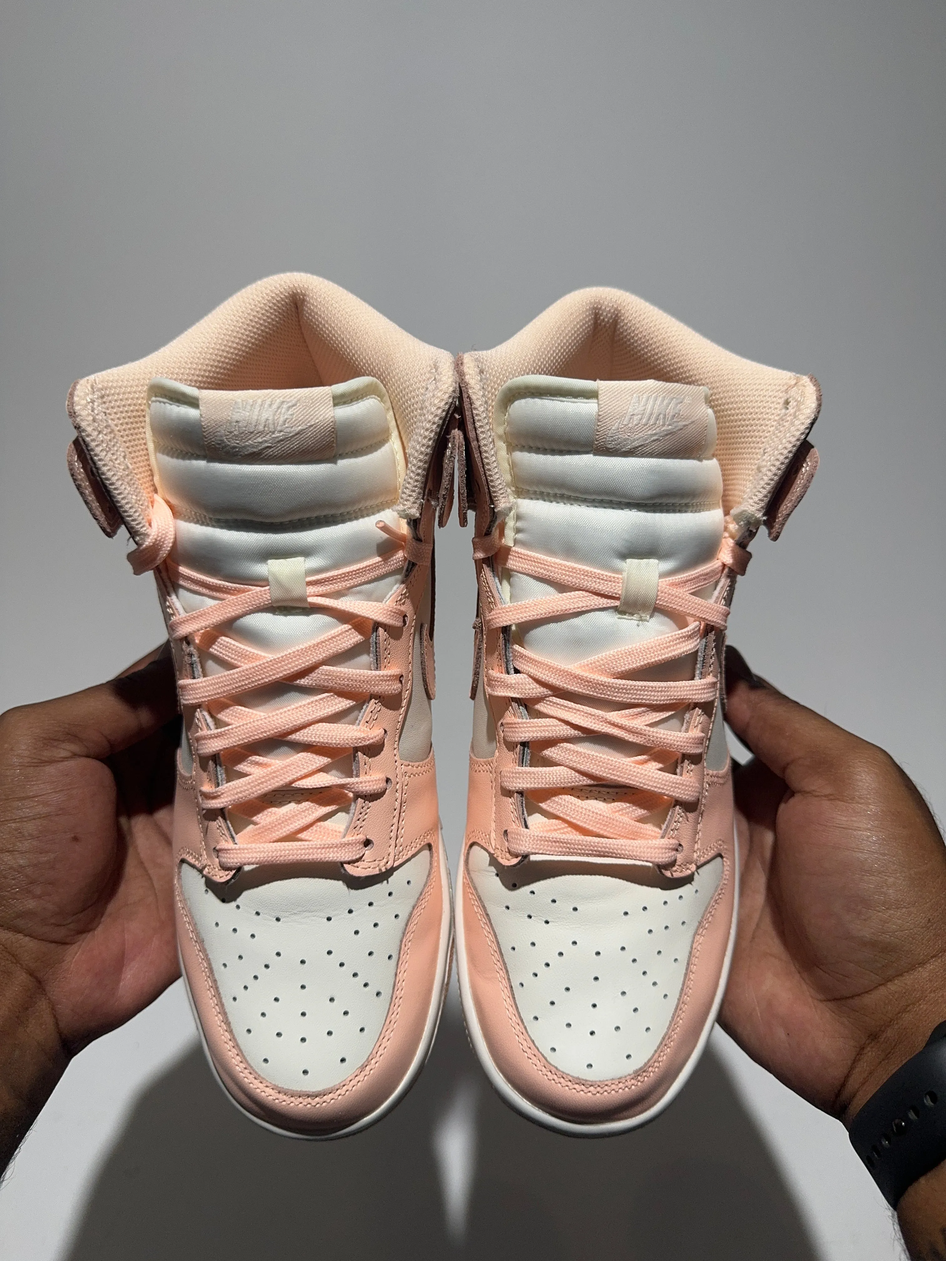 Nike Dunk High Sail Crimson Tint (Women's) (Pre-Owned)