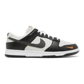 Nike dunk low (mini swoosh black total orange/ black/ white/ total orange) men us 8-13 fn7808-001