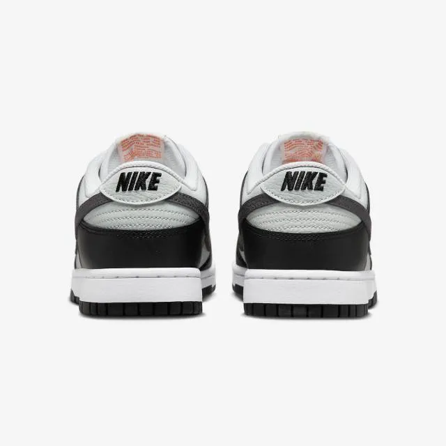 Nike dunk low (mini swoosh black total orange/ black/ white/ total orange) men us 8-13 fn7808-001