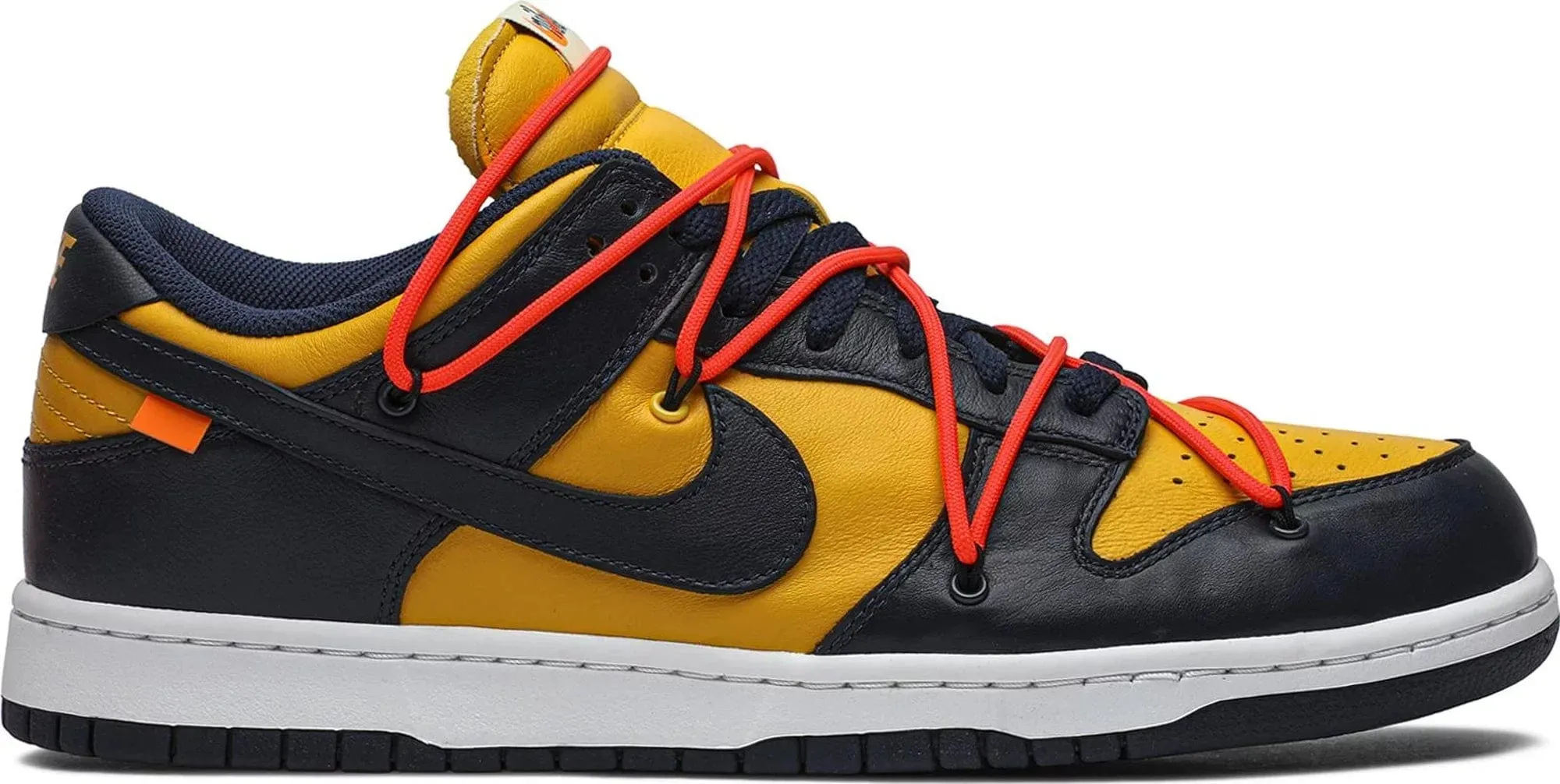 Nike Dunk Low Off-White University Gold Midnight Navy