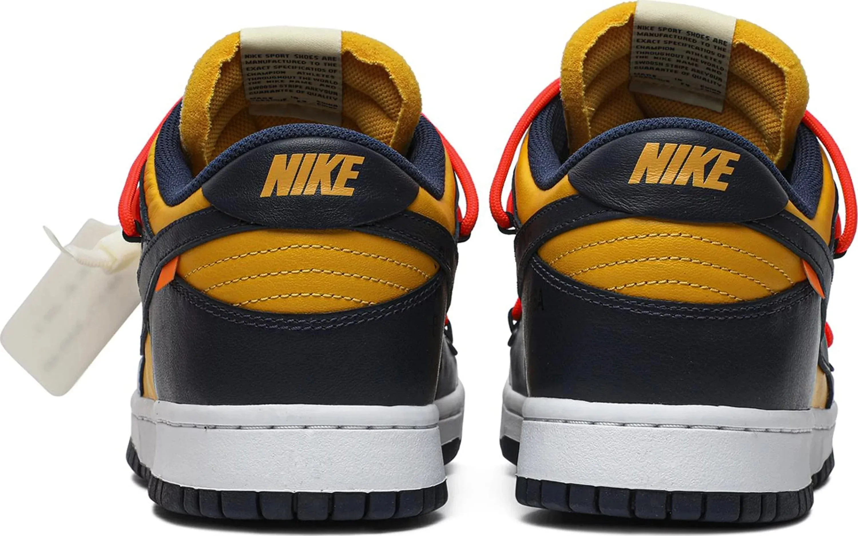 Nike Dunk Low Off-White University Gold Midnight Navy