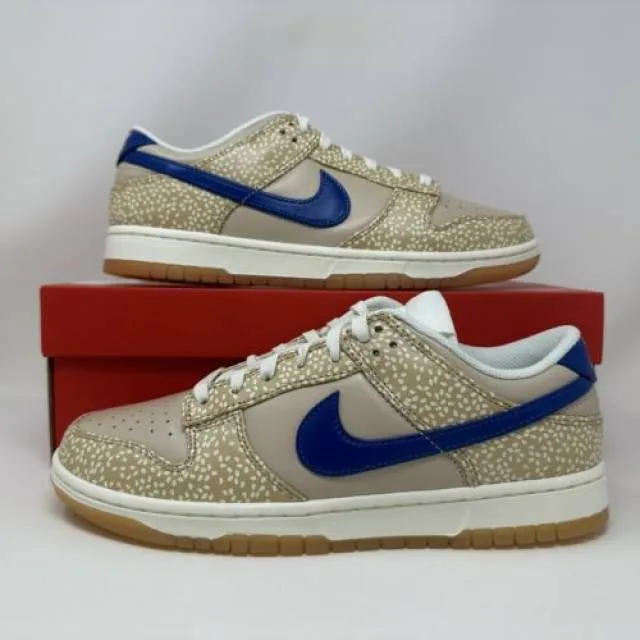 Nike dunk low prm beige montreal bagel 2022 sesame blue men's size 10 dz4853-200