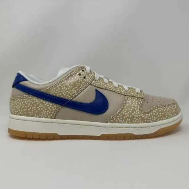 Nike dunk low prm beige montreal bagel 2022 sesame blue men's size 10 dz4853-200