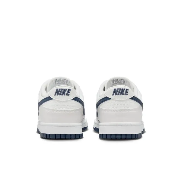 Nike Dunk Low Retro, SUMMIT WHITE/MIDNIGHT NAVY-PLATINUM TINT