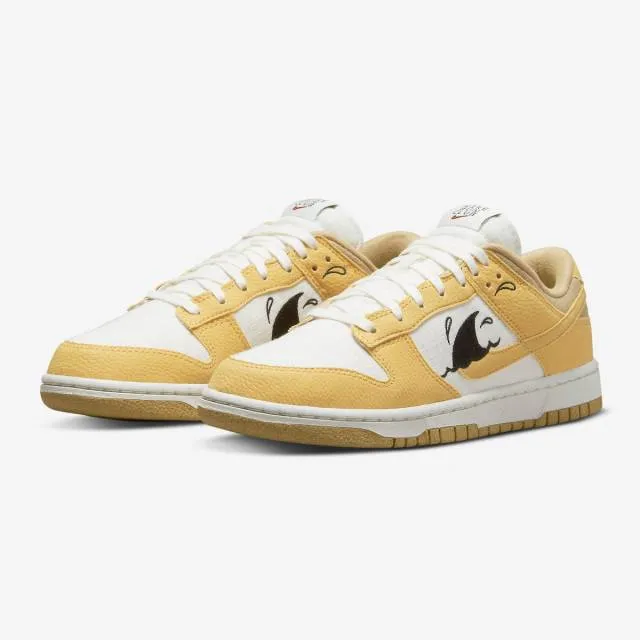 Nike dunk low retro (sun club/ wheat grass orange/ white/ sail /sanded gold) men us 8-13 dv1681-100