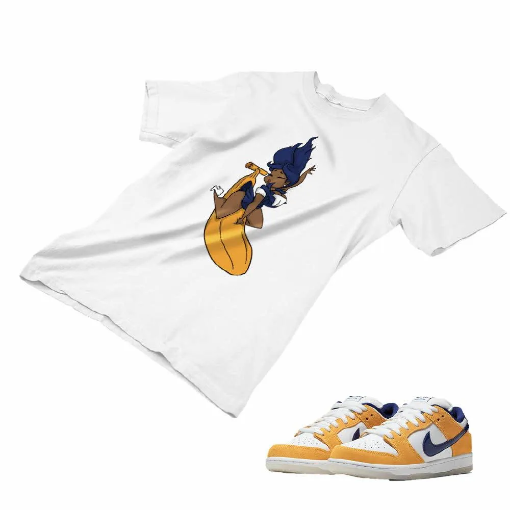 Nike SB Dunk Laser Orange Matching Custom Designed T shirt ND 1-3-12