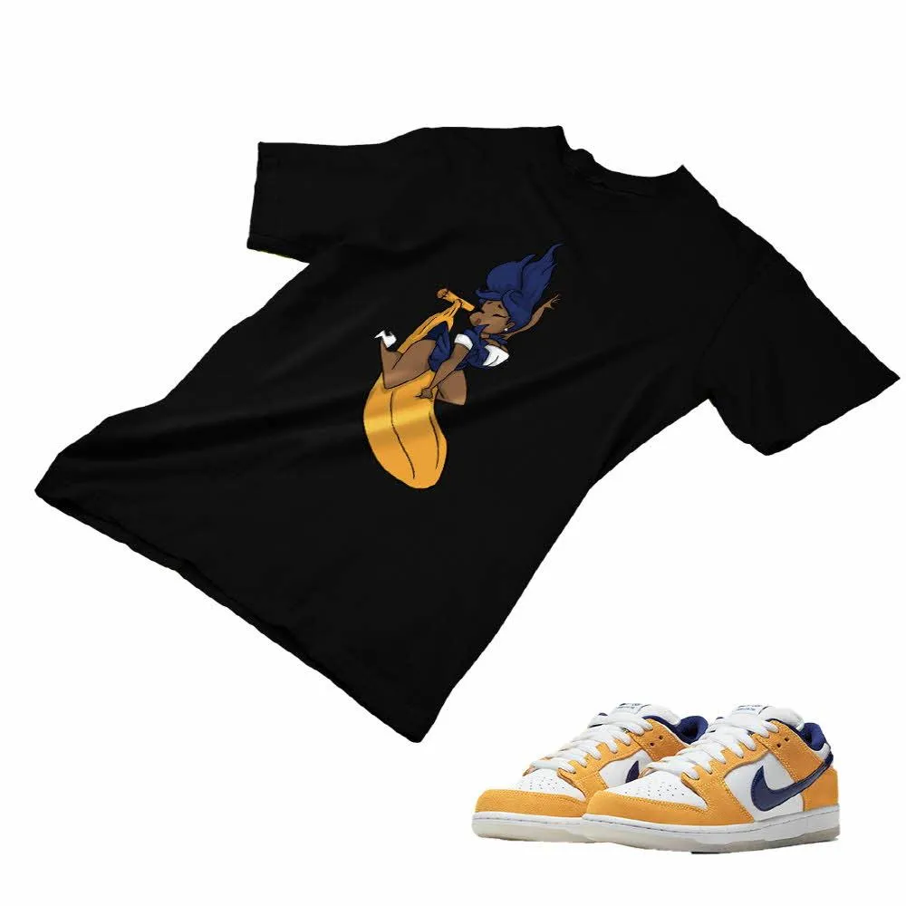 Nike SB Dunk Laser Orange Matching Custom Designed T shirt ND 1-3-12