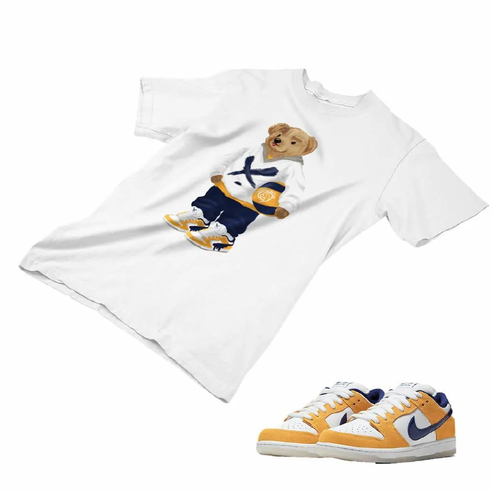 Nike SB Dunk Laser Orange Matching Custom Designed T shirt ND 1-3-24