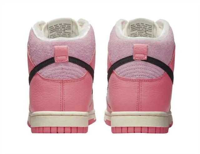 Nike wmns dunk high hoops pack pink sail coconut glaze dx3359-600