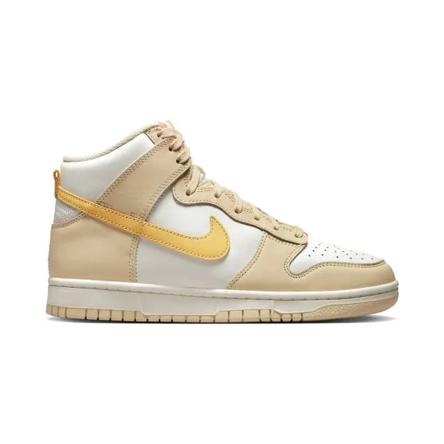 Nike women's dunk high (pale vanilla topaz/ cream/ pale vanilla/ topaz gold/ sail) sizes 6-10 dd1869