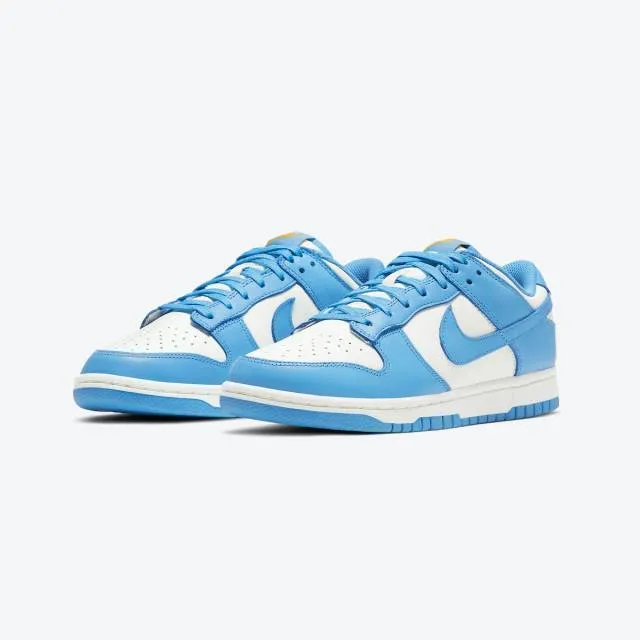 Nike women's dunk low (coast/ blue/ sail/ coast/ university gold) sizes 6-10 dd1503-100