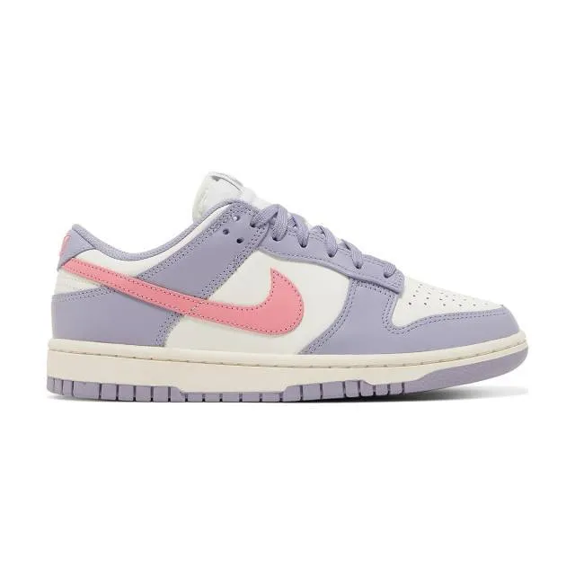 Nike women's dunk low (indigo haze/ white/ indigo haze/ coral chalk/ sail) men us 8-13 dd1503-500