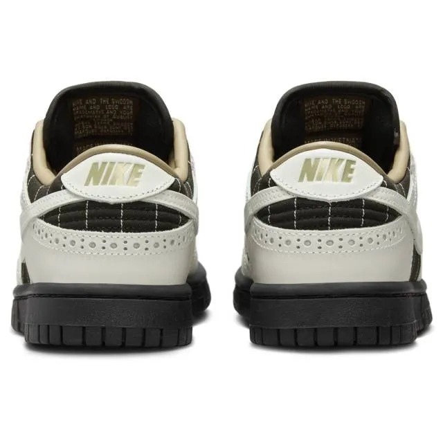 Nike women's dunk low lx (brogue/ summit white/ cacao wow) sizes 5-12 fv3642-010metallic gold) sizes