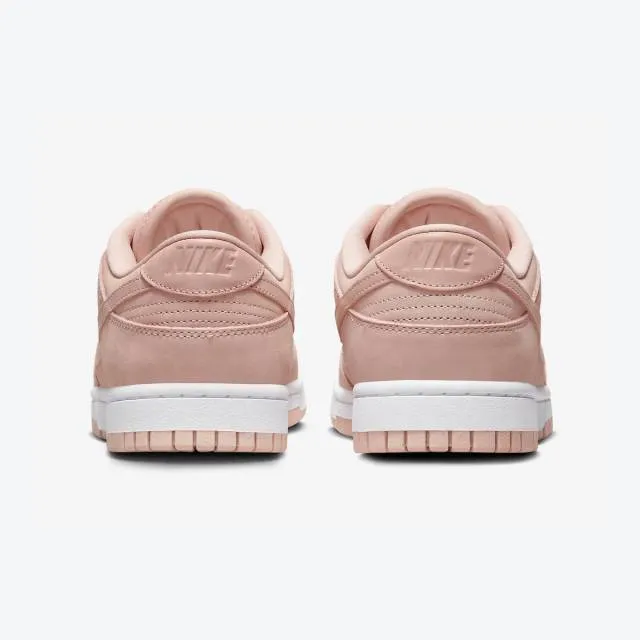 Nike women's dunk low premium (soft pink/ pink oxford/ white) sizes 6-10 dv7415-600