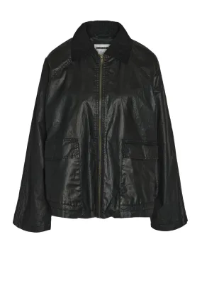 Noisy May Drake Coated Jacket, Black