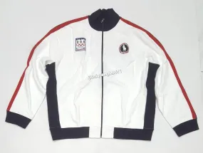 Nwt Polo Ralph Lauren White Vancouver Team USA RL10 Track Jacket