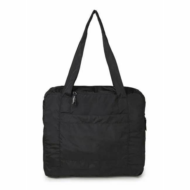 PACKABLE BLACK TOTE