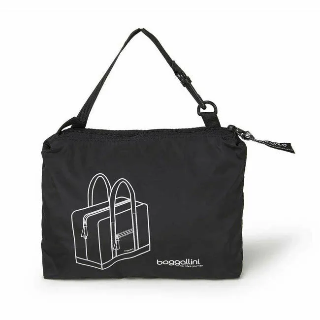 PACKABLE BLACK TOTE