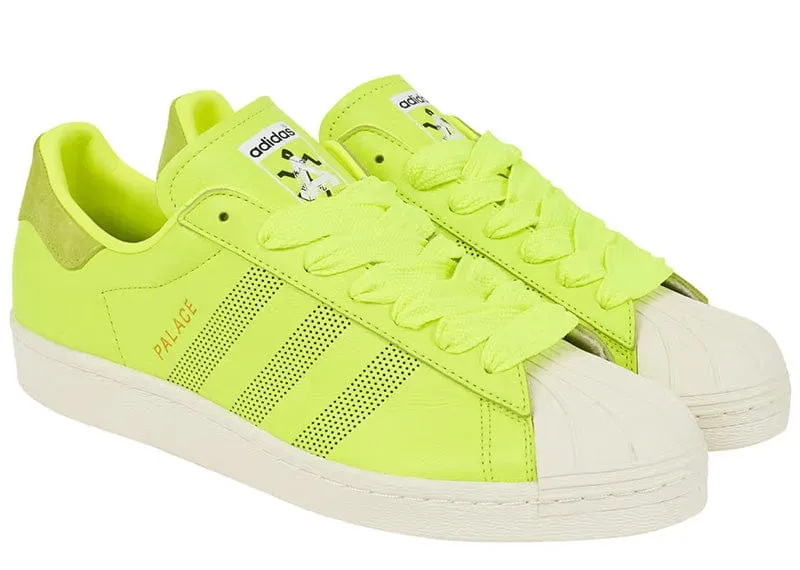 Palace x Adidas Superstar Solar Yellow