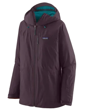 Patagonia Powder Town Women's Snow Jacket - Obsidian Plum - 2024