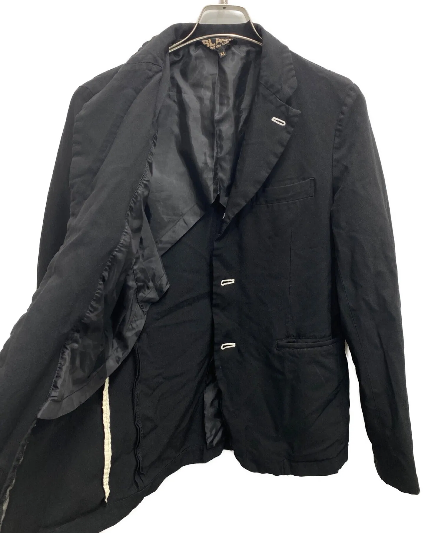 [Pre-owned] BLACK COMME des GARCONS 3B Poly Tailored Jacket 1O-J007