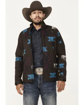 Product Name:  RANK 45® Men's Southwestern Print Softshell Jacket - Tall