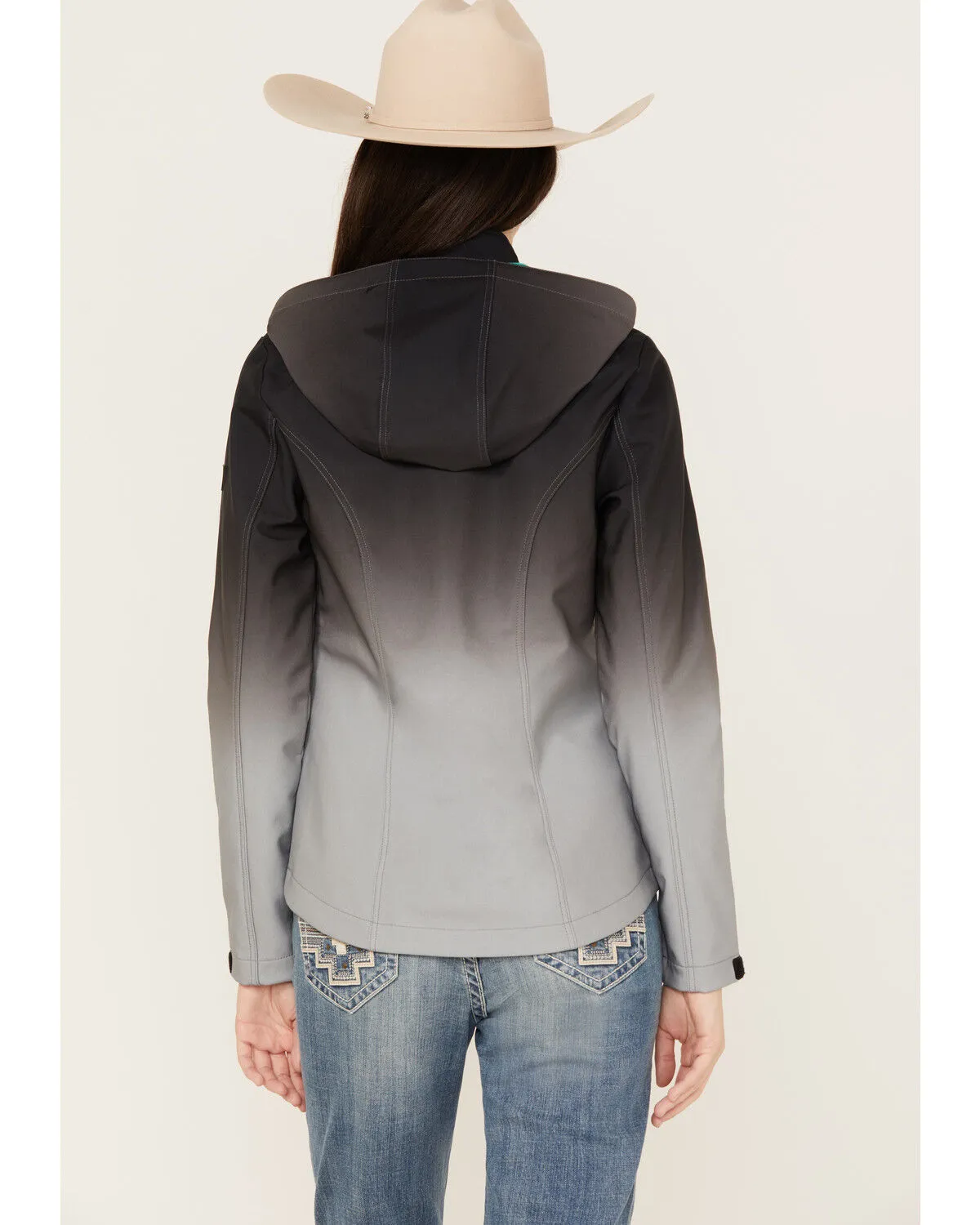 Product Name:  RANK 45® Women's Ombre Melange Softshell Jacket