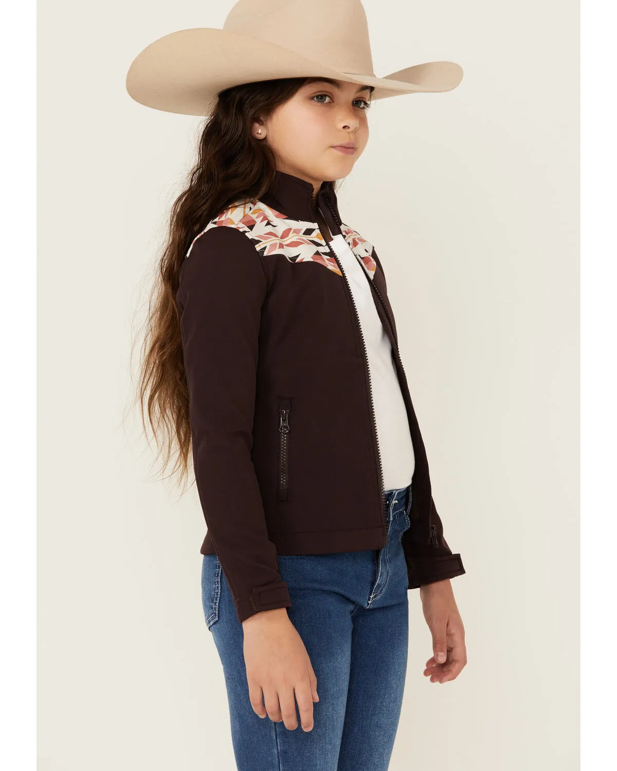 Product Name:  Shyanne Girls' Southwestern Print Softshell Jacket