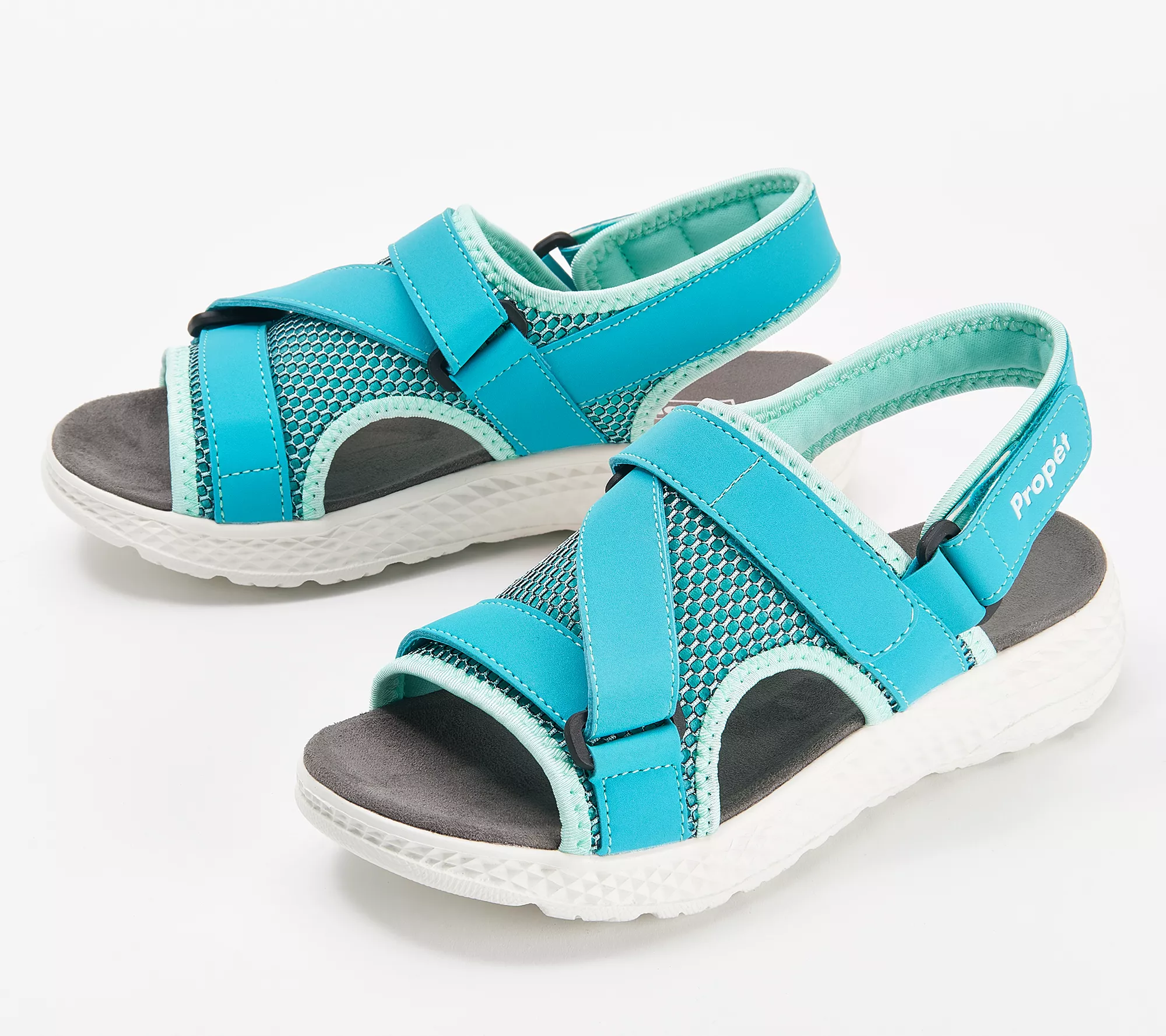 Propet Adjustable Mesh Sport Sandals - TravelActiv Sport