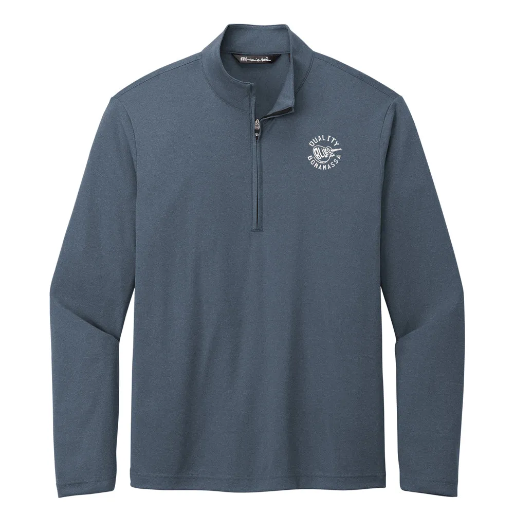 Quality Blues TravisMathew Coto Performance 1/4-Zip Pullover (Men)