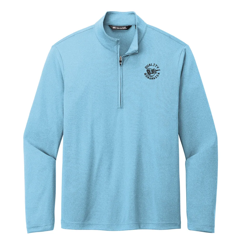 Quality Blues TravisMathew Coto Performance 1/4-Zip Pullover (Men)