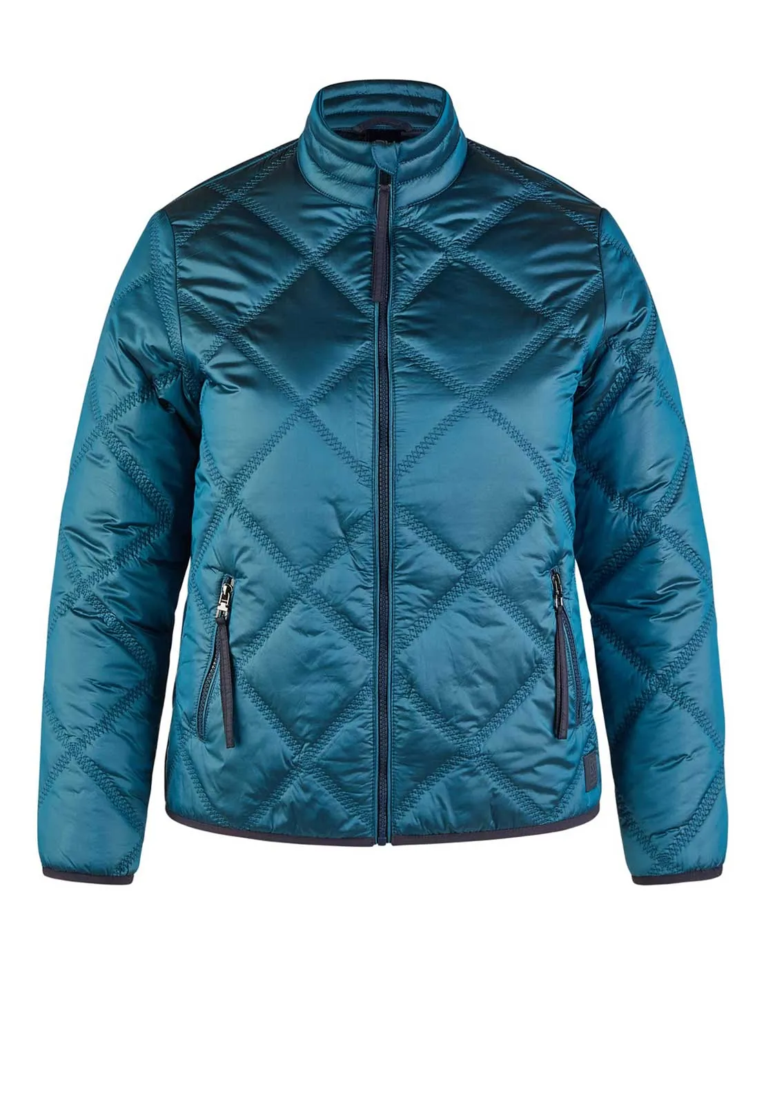 Rabe Diamond Padded Lightweight Jacket, Teal Blue