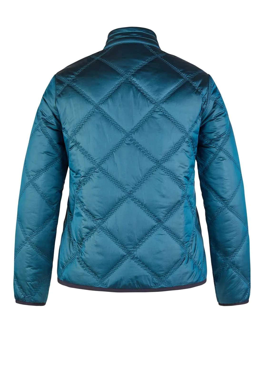 Rabe Diamond Padded Lightweight Jacket, Teal Blue