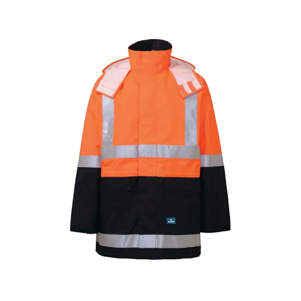 RAINBIRD 8485 Adults Sentinel Jacket Taped -Waterproof Orange/Navy- XS