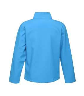 Regatta Standout Mens Ablaze Printable Softshell Jacket (French Blue/Navy) - UTRW6353