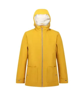 Regatta Womens/Ladies Bergonia II Hooded Waterproof Jacket (Mustard Seed) - UTRG5432